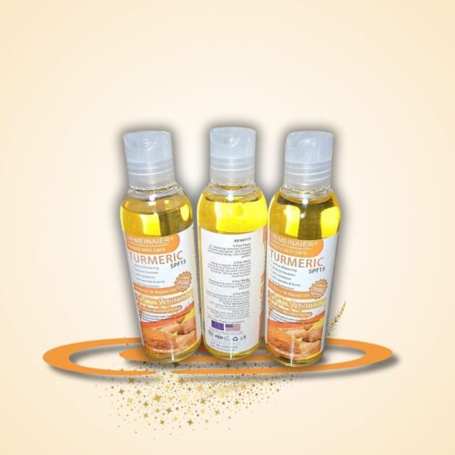 3 huiles corporelle nourissante TUMERIC DR. MEINAIER